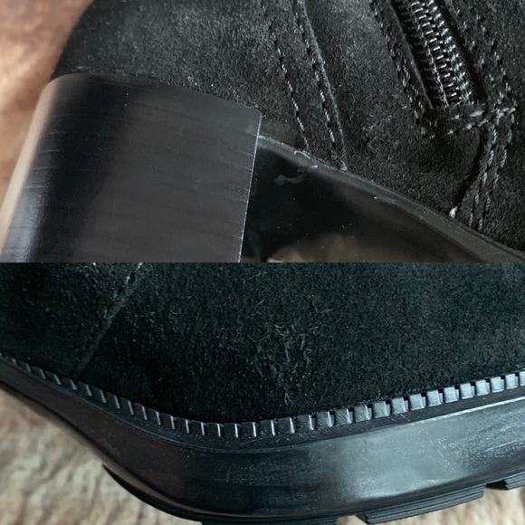 Aquatalia Ilanna Suede Black Bootie - Picture 8 of 10